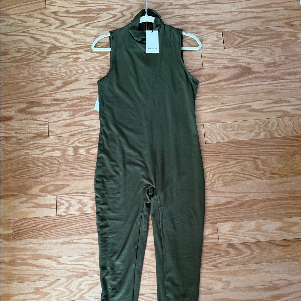 Bumpsuit Stevie Maternity Unitard in Olive (never worn)